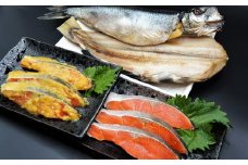 「函館山﨑水産」　お魚 4種類　詰め合わせ_HD061-007