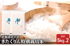 ふるさと納税 「北海道赤平産 きたくりん 20kg (5kg×4袋) 特別栽培米