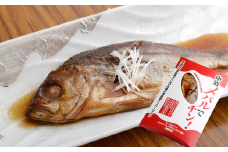 レンジで簡単！津軽海峡メバルの煮付け「中泊メバルでチン！」　3個セット　【02387-0098】