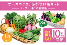１５８３　野菜 フードロス対応 規格外野菜利用 オーガニック野菜 ｢ シェフＭセット ｣ しあわせ野菜畑